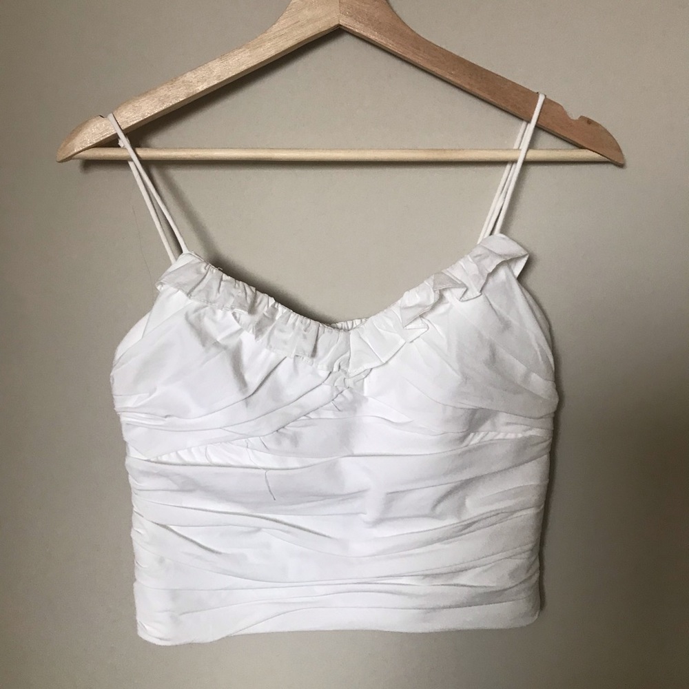 Zara Ruched Crop Top